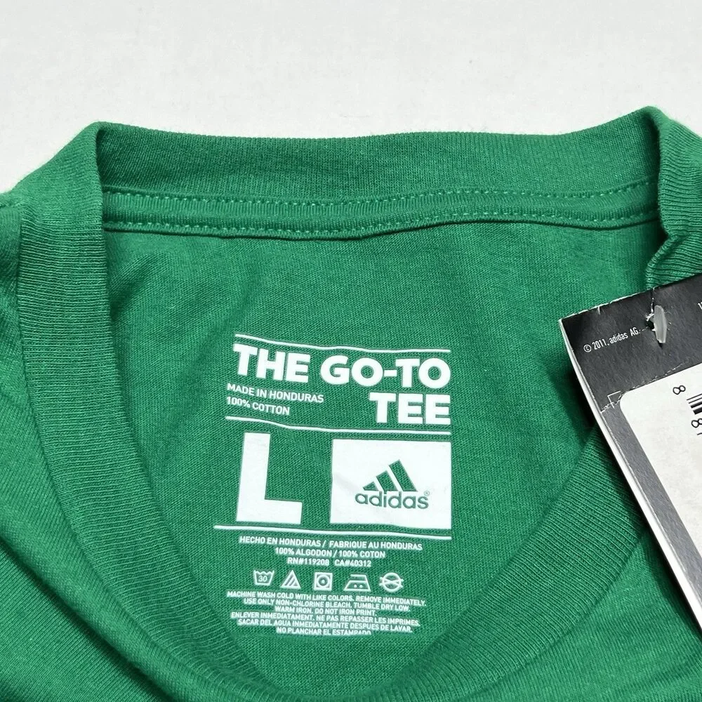 Adidas Mens Seleccion Nacional de Mexico Futbol Soccer The Go-To Tee Shirt New L - Picture 5 of 6